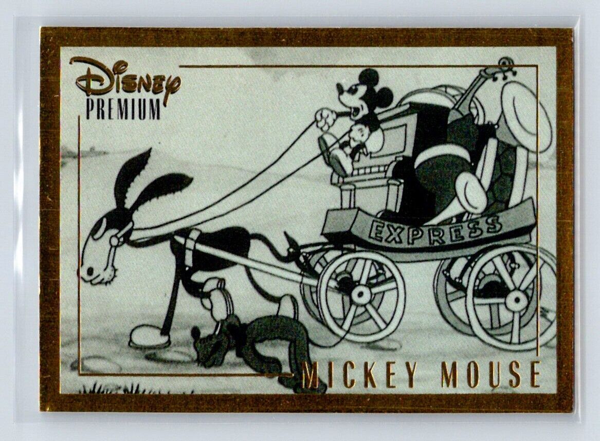 THE DELIVERY BOY Mickey Mouse 1995 Skybox Disney Premium #2 C3 Disney Base - Hobby Gems