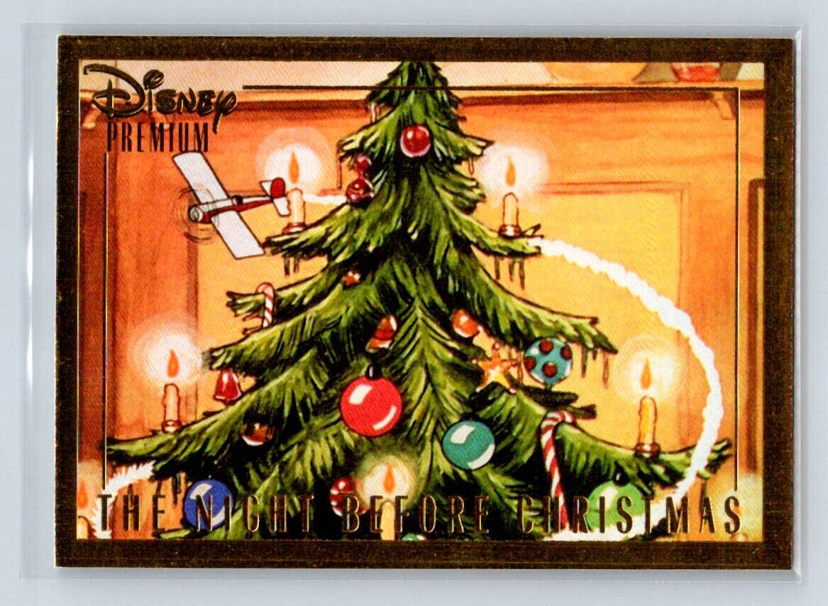 THE NIGHT BEFORE CHRISTMAS 1995 Skybox Disney Premium #57 Disney Base - Hobby Gems