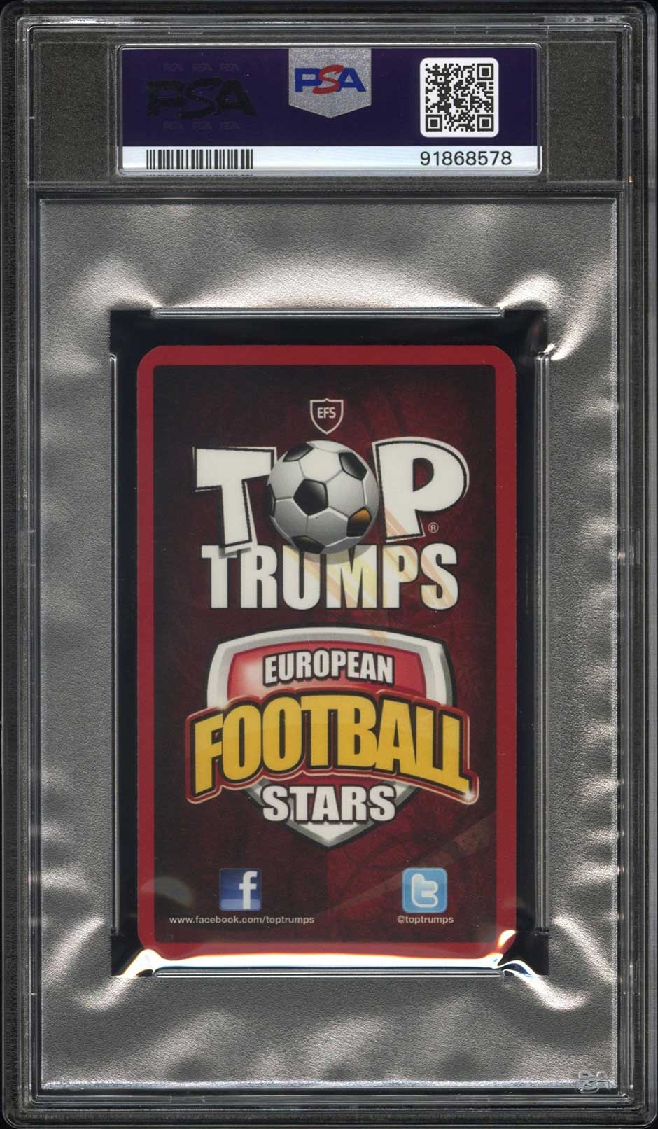 THOMAS MULLER PSA 9 2011 Top Trumps European Football Stars Soccer Base Graded Cards - Hobby Gems