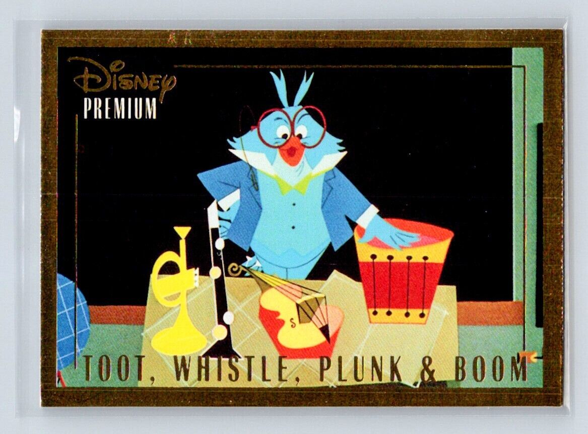 TOOT, WHISTLE, PLUNK AND BOOM 1995 Skybox Disney Premium #61 C1 Disney Base - Hobby Gems