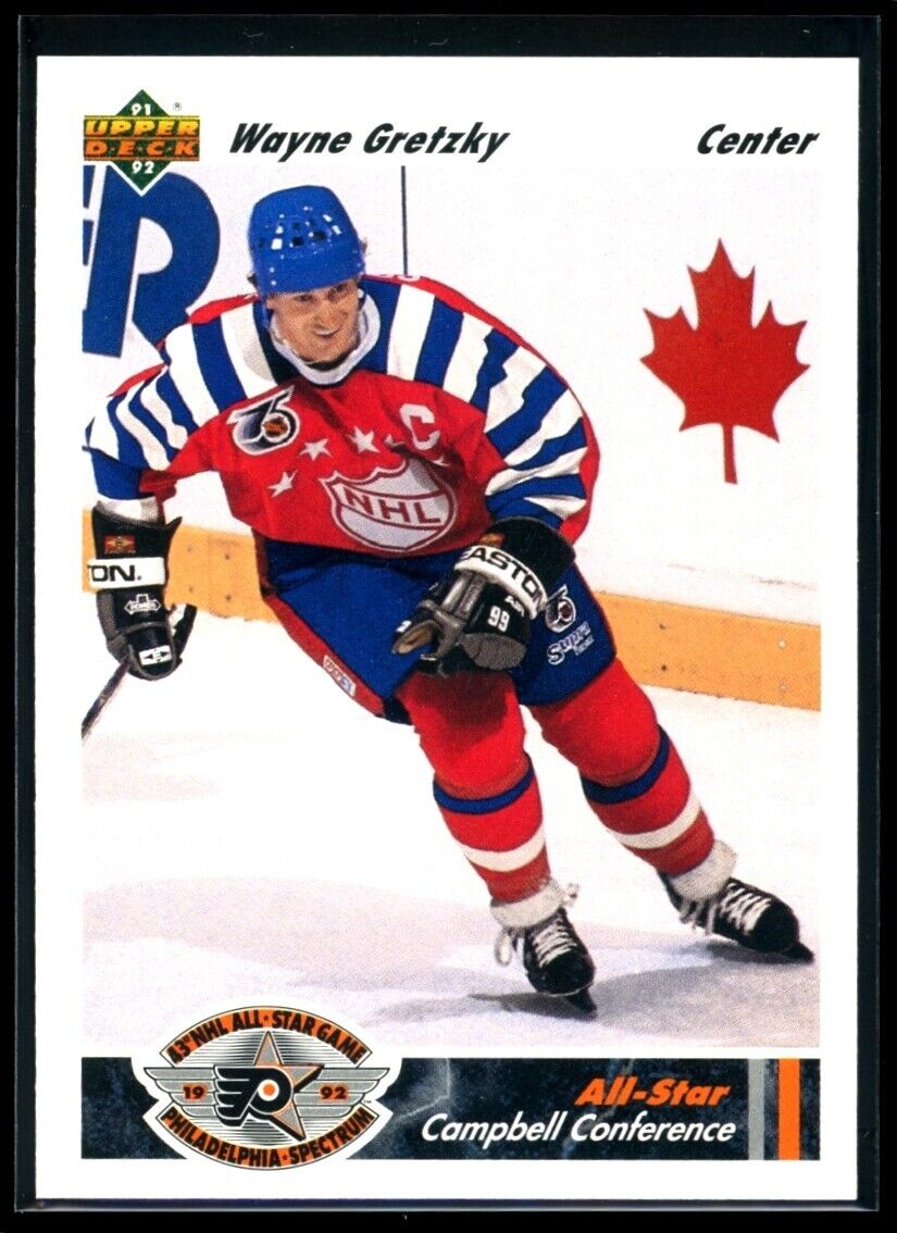 WAYNE GRETZKY 1991-92 Upper Deck All-Star #621 C2 Hockey Base - Hobby Gems