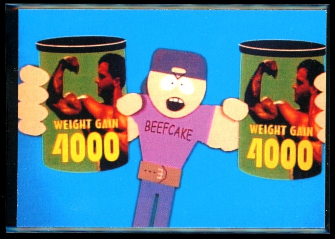 WEIGHT GAIN 4000 1998 South Park Comic Images #64 C3 South Park Base - Hobby Gems